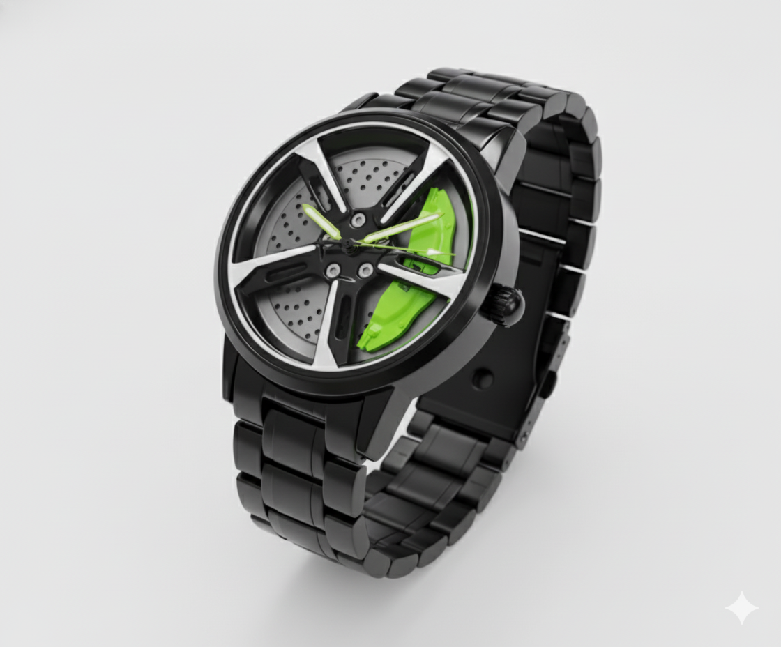 3D Rolling Dial Watch for Men